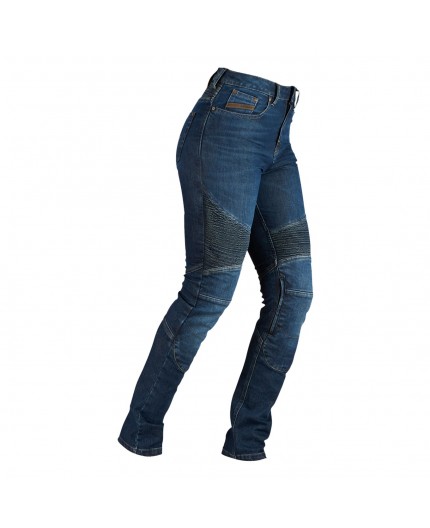Cowboy / motorcycle jean woman LADY PURDEY by FURYGAN with D3O Denim protections