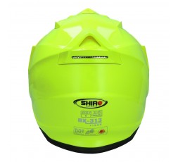 Full face helmet for Trail Off Road Dual Sport use by Shiro 33