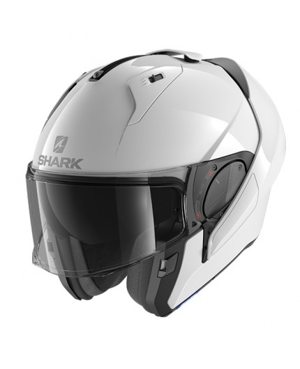 SHARK EVO ES modular motorcycle helmet white 1