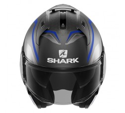 Modulable full-face/ open-face motorcycle helmet EVO ES model YARI by SHARK blue 3