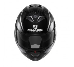 Modulable full-face/ open-face motorcycle helmet EVO ES model YARI by SHARK dark grey 6
