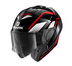 Modulable full-face/ open-face motorcycle helmet EVO ES model YARI by SHARK red1