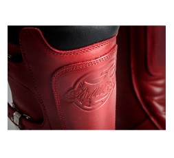 Unisex motorcycle boots for Touring, Adventure, Route use, CONTINENTAL model by Stylmartin red 4