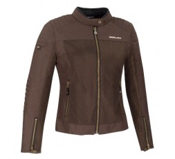 Women's motorcycle jacket LADY OSKAR by Segura brown 1