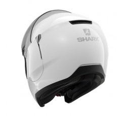Motorcycle modular helmets EVOJET by SHARK white 3