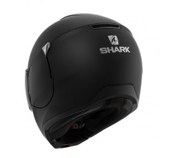 Motorcycle modular helmets EVOJET by SHARK black mat 4