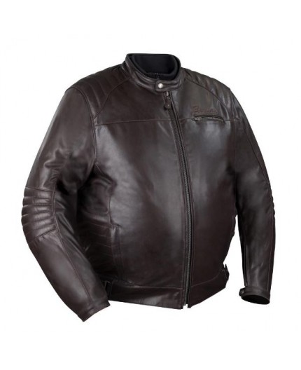 KING SIZE large size motorcycle leather jacket, BRUCE model by BERING.