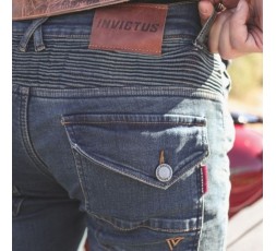 Motorcycle jeans with water repellent treatment (water repellent) model WYATTERP by INVICTUS 3