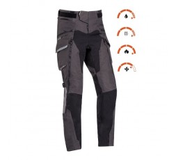 Pantalones de moto  Trail y Maxi Trail modelo RAGNAR de Ixon negro/ gris oscuro/ gris 3