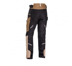 Pantalon de moto type Trail, Maxi Trail, Adventure EDDAS PANT de Ixon marrón 2
