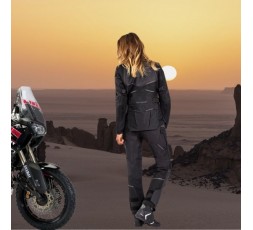 Chaqueta moto mujer uso Trail, Maxi Trail, Aventura EDDAS LADY de Ixon negro 6