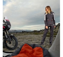 Chaqueta moto mujer Trail, Maxi Trail, Aventura modelo BALDER LADY de Ixon rojo 5