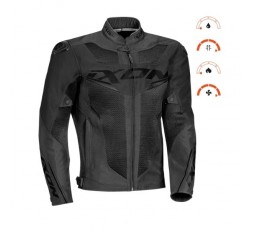Ixon DRACO summer motorcycle jacket black 3