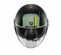 JET NANO Helmet green by SHARK green 5