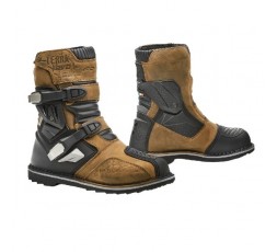 Touring motorcycle boots, Trail TERRA Evo Low Dry by Forma brown