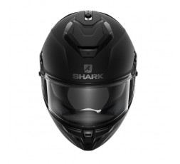 Casque intégral Spartan 1.2 série BLANK de SHARK noir mat 3