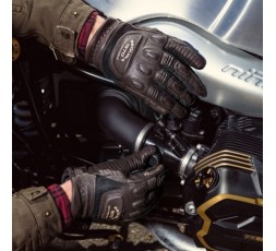 BUTCH mixed leather motorcycle gloves by Segura 3