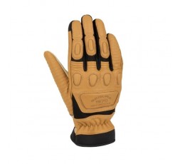 JANGO mixed leather motorcycle gloves by Segura beige 1