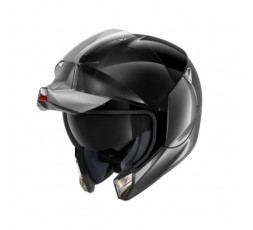 Motorcycle modular helmets EVOJET DUAL by SHARK grey 2