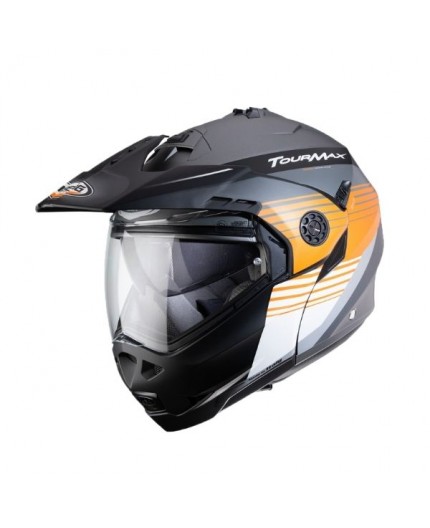 Tourmax Titan model modular helmet by Caberg orange 1