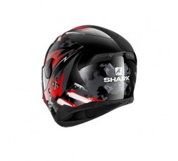 D-SKWAL 2 Penxa full face helmet by Shark red 4