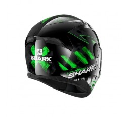 D-SKWAL 2 Penxa full face helmet by Shark green 3