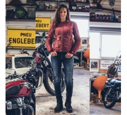 Jean de moto femme modèle EMMA STRETCH de FURYGAN D3O 1