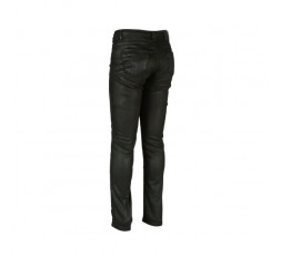 Jeans / Motorcycle Jean for woman EMMA STRETCH by FURYGAN D3O black glossy 3