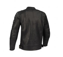 Cafe Racer JUAN motorcycle leather micro-perforated jacket by SEGURA 2