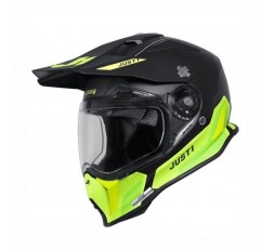 Full face helmet for Trail Off Road J14-F use by  Just1 yellow 1