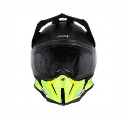 Full face helmet for Trail Off Road J14-F use by  Just1 yellow 2