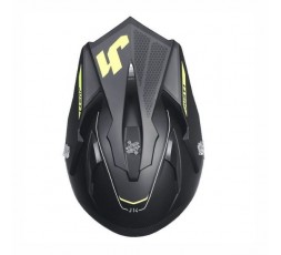 Full face helmet for Trail Off Road J14-F use by  Just1 yellow 3