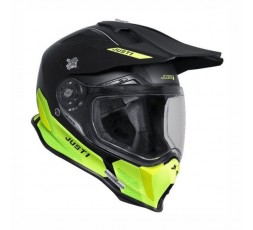 Full face helmet for Trail Off Road J14-F use by  Just1 yellow 4