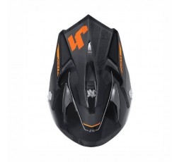Full face helmet for Trail Off Road J14-F use by  Just1 orange glossy 3