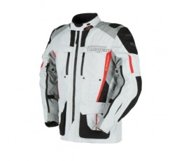 Furygan TOURING BREVENT motorcycle jacket with D3O protections grey 2