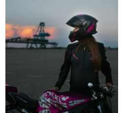 Motorcycle full face helmet SKWAL 2 HALLDER by Shark pink 2