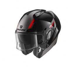 SHARK EVO GT SEAN modular helmet Black and red 1