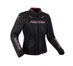 Motorcycle Jacket for Women Bering Lady Volga 3-in-1 pink 1