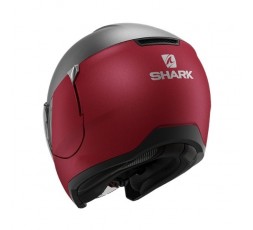 SHARK CITYCRUISER DUAL open-face motorcycle helmet red 2
