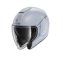 SHARK CITYCRUISER DUAL Glossy open-face motorcycle helmet pearl grey 1
