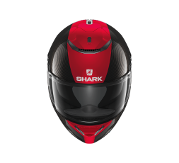 SHARK red / black SPARTAN CARBON SKIN full face helmet 3