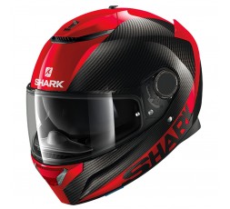 SHARK red / black SPARTAN CARBON SKIN full face helmet 1